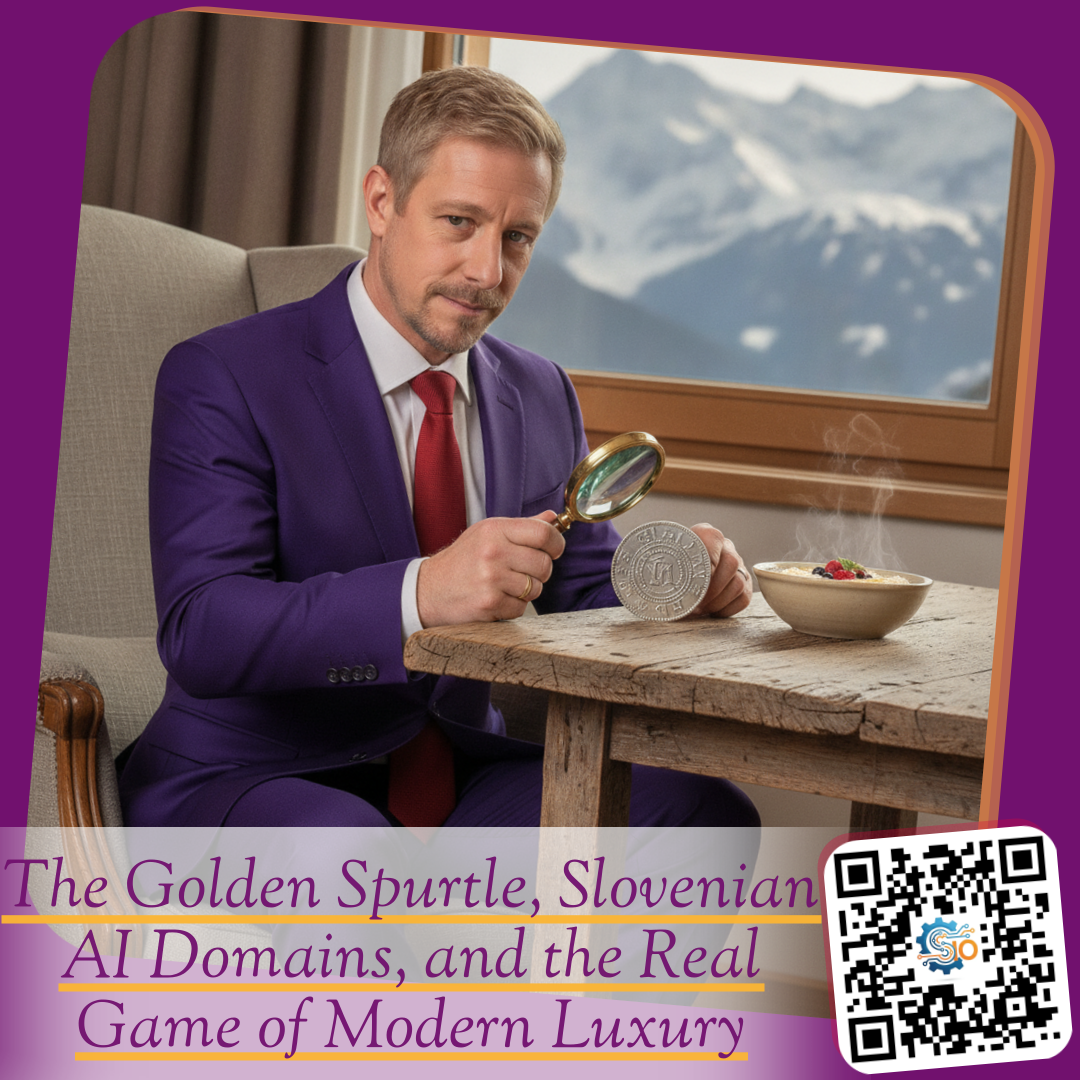 The Golden Spurtle, Slovenian AI Domains, and the Real Game of Modern Luxury