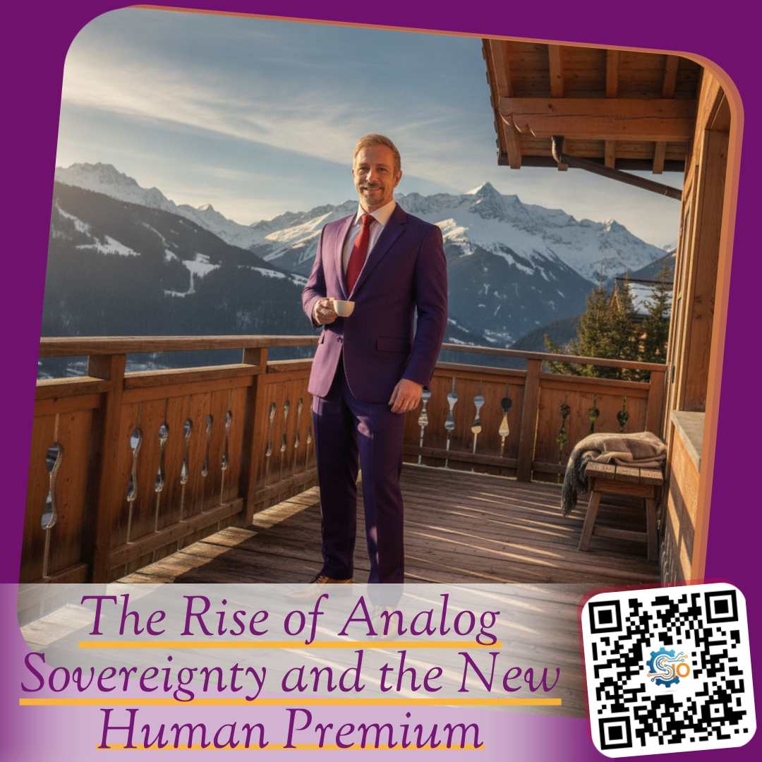 The Rise of Analog Sovereignty and the New Human Premium