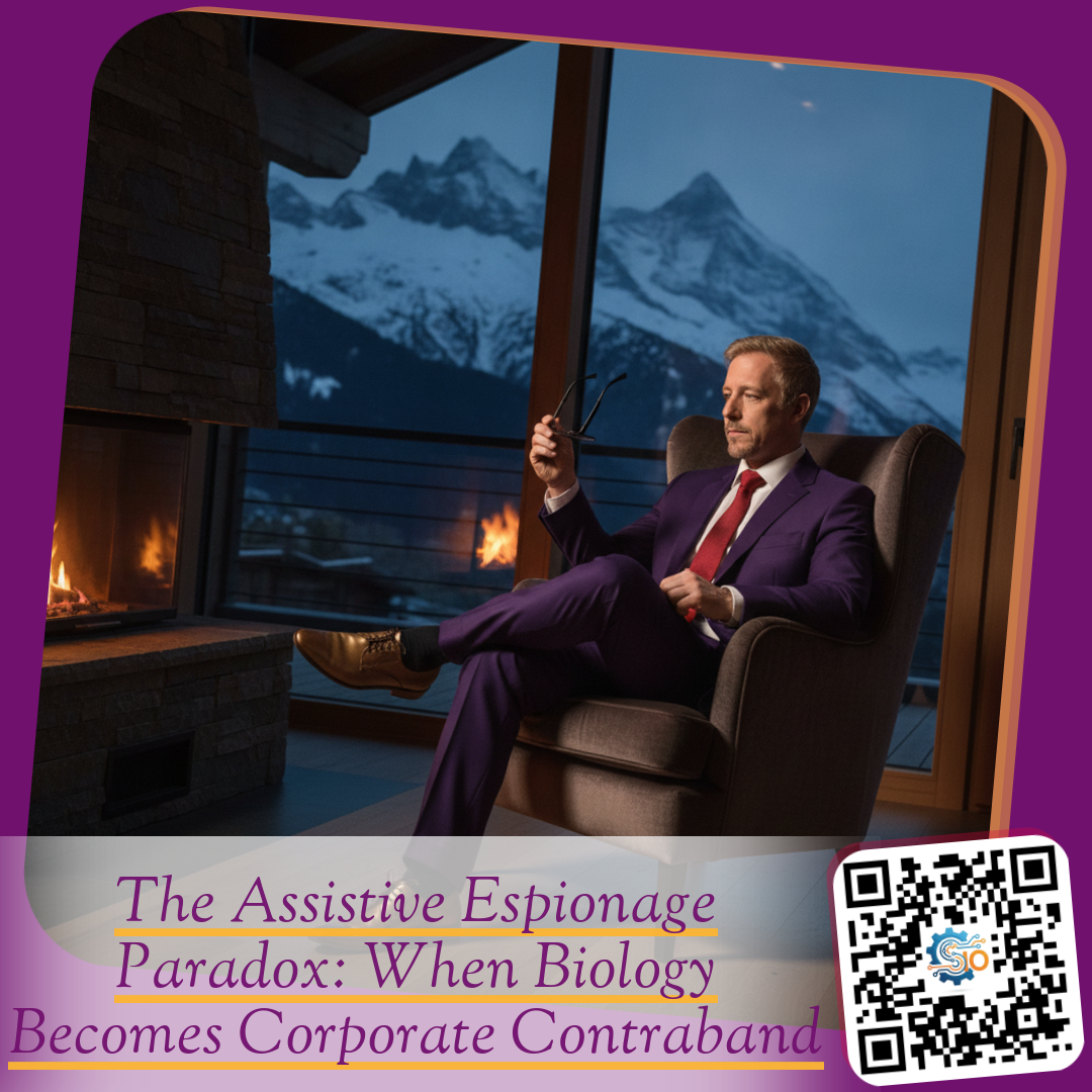 The Assistive Espionage Paradox: When Biology Becomes Corporate Contraband