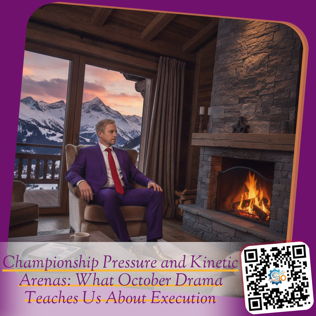 Championship Pressure and Kinetic Arenas: What October Drama Teaches Us About Execution