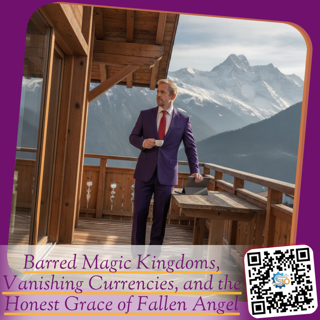 Barred Magic Kingdoms, Vanishing Currencies, and the Honest Grace of Fallen Angel