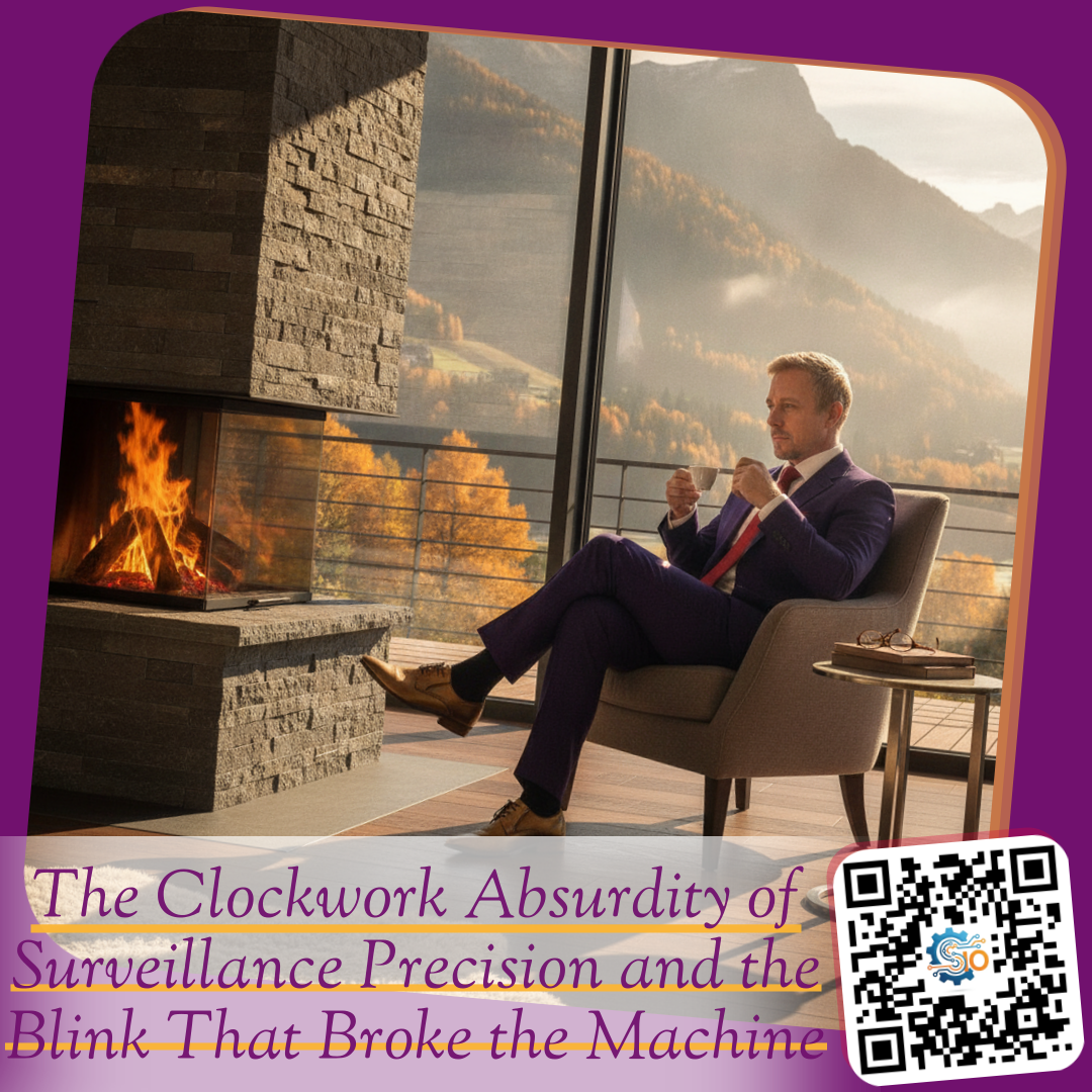 The Clockwork Absurdity of Surveillance Precision and the Blink That Broke the Machine