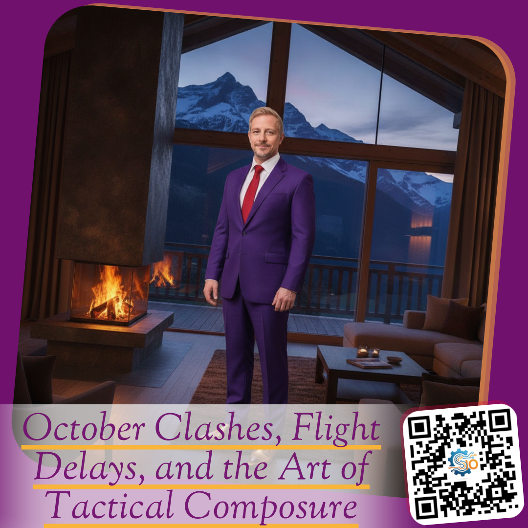 October Clashes, Flight Delays, and the Art of Tactical Composure