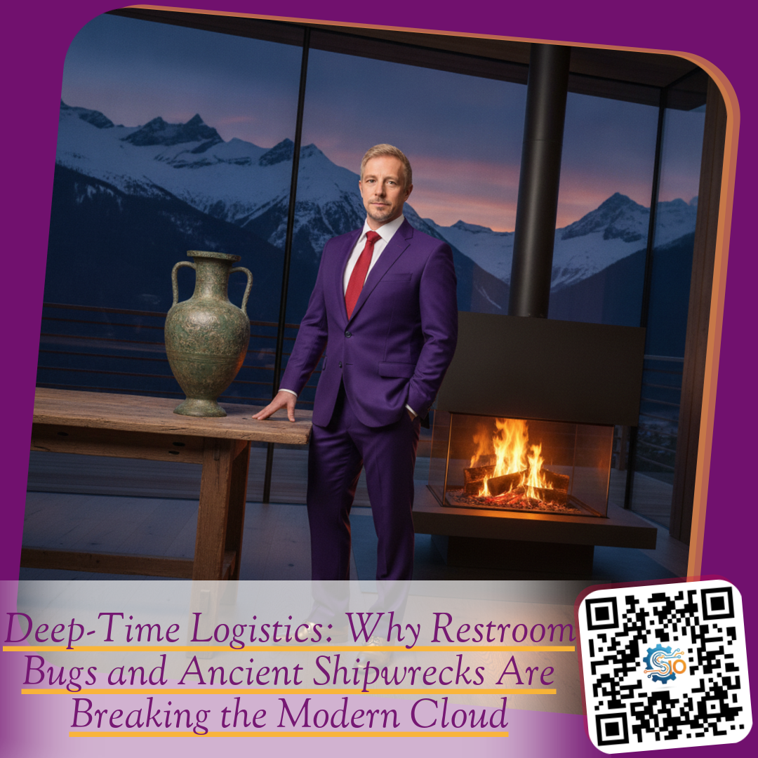 Deep-Time Logistics: Why Restroom Bugs and Ancient Shipwrecks Are Breaking the Modern Cloud