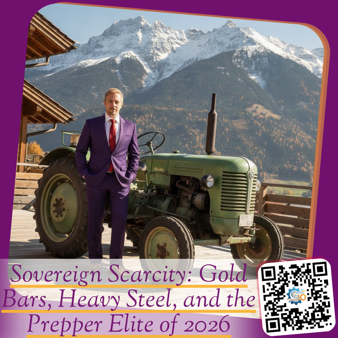 Sovereign Scarcity: Gold Bars, Heavy Steel, and the Prepper Elite of 2026
